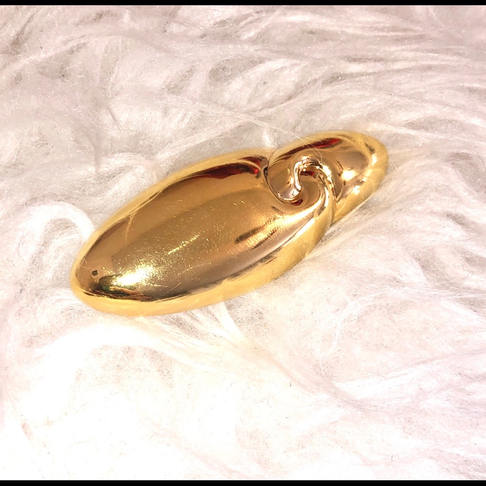 Vintage Monet Gold Brooch